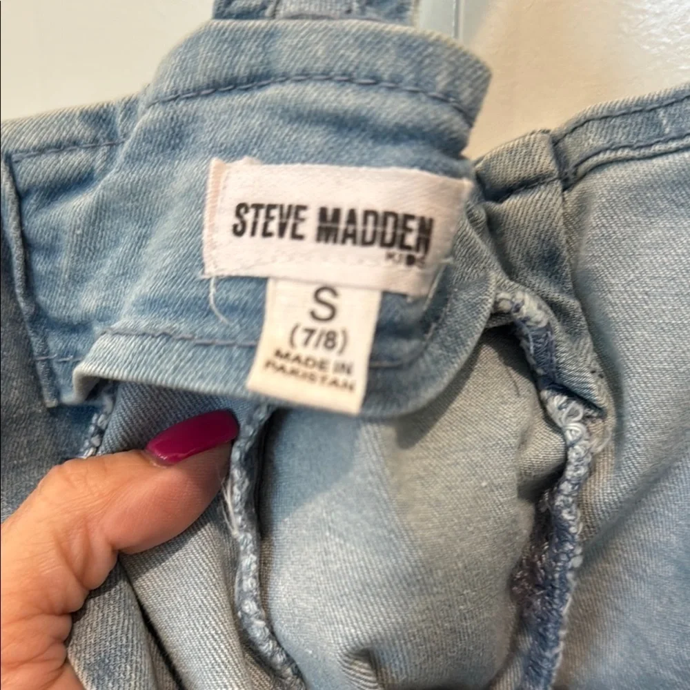Steve Madden Blue Denim dress with Classic Straps